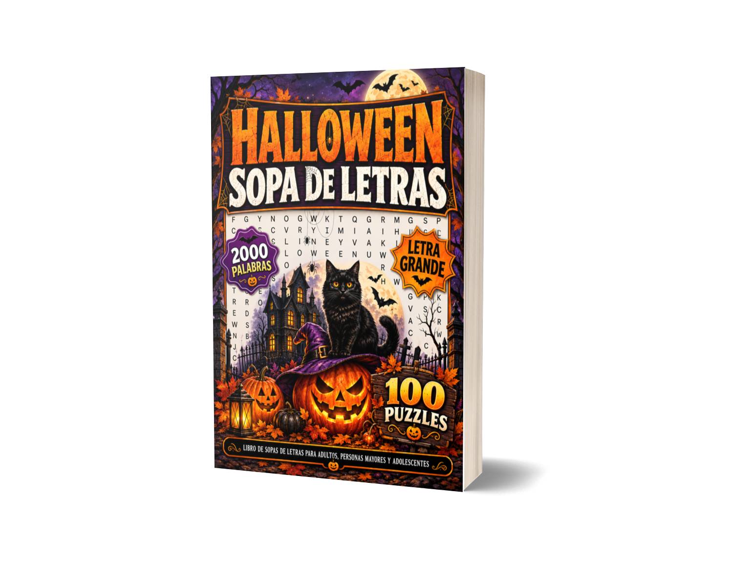 Sopa de Letras de Halloween