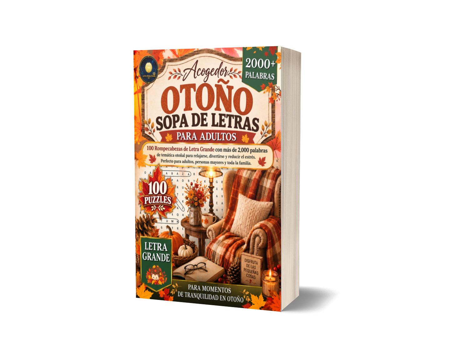 Sopa de Letras Otoñal para Adultos